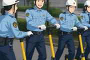 【悲報】天下りパワー強すぎる「警察官に電動キックボード導入」LUUP流行を猛プッシュへ