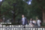 安倍総理、学生に20万円追加給付、閣議決定へ
