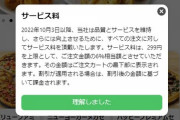 ドミノ・ピザ、サービス料６％（上限２９９円）を導入