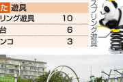 都心の公園で遊具が減っています　さらに複合化・小型化　理由は2002年にできた基準「安全領域」
