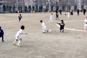 【動画】日本の小学生のサッカー、マジでレベル高くてビビる。