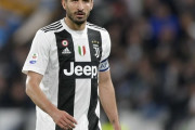 ユベントスDFキエッリーニ、前十字靭帯損傷し手術…全治6カ月の離脱
