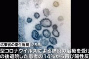 【中国】広東省、退院患者の14％から陽性反応
