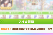 【ウマ娘】ハロウィンライスの固有の吸収が-50って少なすぎないか？