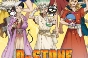 「Dr.STONE×サンリオ」新規コラボイラスト公開！ゲンにはクロミの尻尾、キティの顔には司と同じヒビが！？