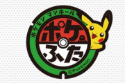 地元のポケモンマンホールが地味な奴ｗｗｗｗｗｗｗｗｗｗ