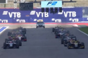 2020 F2 ロシア 決勝レース2結果：レースは7周目の事故で赤旗終了　角田6位、佐藤15位、優勝は周