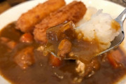 【画像】コロッケカレー作った ＆ ワイのお昼ごはん手作りカレー