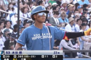 日ハム水谷　率.394(66-26) 本2 点12 OPS.960
