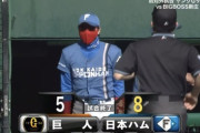 日ハム、15安打8得点で巨人に勝利　9回に代打の水野が決勝打
