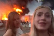 ロシアの若者美女「ウクライナの攻撃で近くの施設が燃えてる…せや！」 → ヤバすぎる動画を投稿して人生終了する・・・
