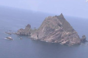島根 竹島 管轄権主張の韓国自治体が上空を飛行機で遊覧ツアー