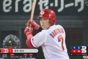 堂林(.315)、今後8打数ノーヒットでも3割維持wwyywwyywwyywwyywwyy