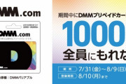【艦これ】セブンでDMMカードキャンペーンやってる　10000円以上購入で1000円分プレゼント