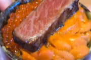 【動画】日本人さん、海鮮丼の上に鉄板で焼いた ”大トロ” を乗っけてしまう
