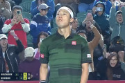 【速報】錦織圭、19位ハチャノフに勝利し香港ベスト8へ！！TOP100復帰確定！！