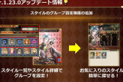 【朗報】便利ｗスタイルのグループ設定機能の追加ｷﾀ━━━━(ﾟ∀ﾟ)━━━━!!