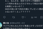 【悲報】サンタさんからのプレゼントを25日に空ける家庭、発達障害だとXで話題に……