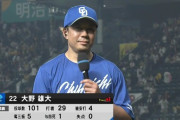 中日大野雄大とかいうエース(37)