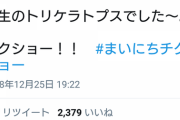 【悲報】コウメ太夫さん、元カノとトリケラトプスを見間違える