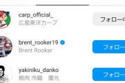 カープ新外国人候補のルッカーをRCCがインスタでフォロー！ガチで獲得あるかも？