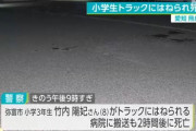 小学3年生の女の子、コンビニの駐車場に入ろうとしたトラックにはねられ死亡