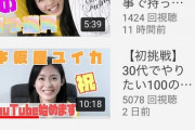 【悲報】本仮屋ユイカ(32)さんのYouTube再生数