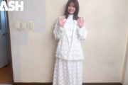 清楚な白ワンピース姿の奥田いろはちゃんが可愛すぎる！！！【乃木坂46】