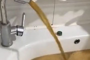 【動画】中国あるある、蛇口から汚水が出てきて、その後、さらに恐ろしいことが…!?