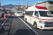 救急車にあおり運転した男、病死していた　静岡