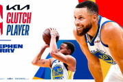【NBA 2023-24】カリーが最優秀クラッチ・プレーヤー賞に選出