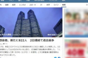 【速報】新型コロナ東京『15日460人→16日678人→本日17日822人』ペースがやばい！