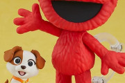 《セサミストリート》ねんどろいど「エルモ」予約開始！オプションパーツに「子犬のタンゴ」「エルモ、きみのことが大好き！ボード」「人形師の棒」