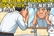 【悲報】30過ぎたら容姿劣化スピードやばすぎワロタ…目元・輪郭・肌、全部崩壊した件