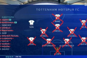 【速報】トッテナム・ホットスパーさん、18/19CL決勝スタメンｗｗｗｗｗｗｗ