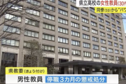５９歳男性教員が女性教員にパワハラして自殺に追い込む→停職３カ月で今後も教師として頑張ると決意表明