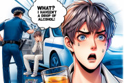 医療漫画「えっ？酒を1滴も飲んでいないのに飲酒運転に！？」