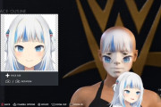 【わろた】サメちゃんのキャラクリ、エライ事になってて草【WWE2K22】