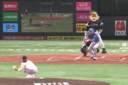 新庄ビッグボス、始球式のボールを素手キャッチしてしまう