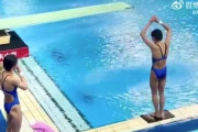パリ五輪の女子シンクロ高飛び込みで優勝したペアの「練習風景」が話題に