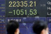 【世界恐慌】日経平均株価さん、逝く