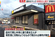 北九州マクドナルド殺傷事件、逮捕された男「入店前に2人と目が合ってバカにされたと思った」