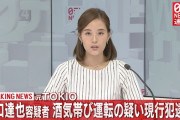 【悲報】TOKIOの元メンバー山口達也を酒気帯び運転で逮捕