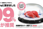 【朗報】くら寿司の「寿司カバー」、医師の99％が推奨ｗｗｗｗｗｗｗｗｗｗｗｗｗｗｗ