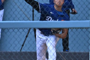 【MLB】大谷翔平、4日ぶりのブルペンで直球＆ツーシーム15球　山本由伸、佐々木朗希と日本人“そろい踏み”
