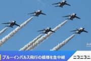 【生中継】ブルーインパルス　東京上空飛行　14:00〜14:15