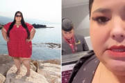太りすぎ旅客機から搭乗拒否された女性