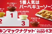 マクドナルドのナゲットのソースって結局バーベキュー一択じゃね？