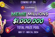 【目玉イベント】DOGE・SHIB・PEPEファン必見！100万ドルが当たるMeme MillionsトーナメントシリーズをCoinPokerが近日解禁！