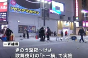 トー横で一斉補導　未成年が入れ食いで捕まる